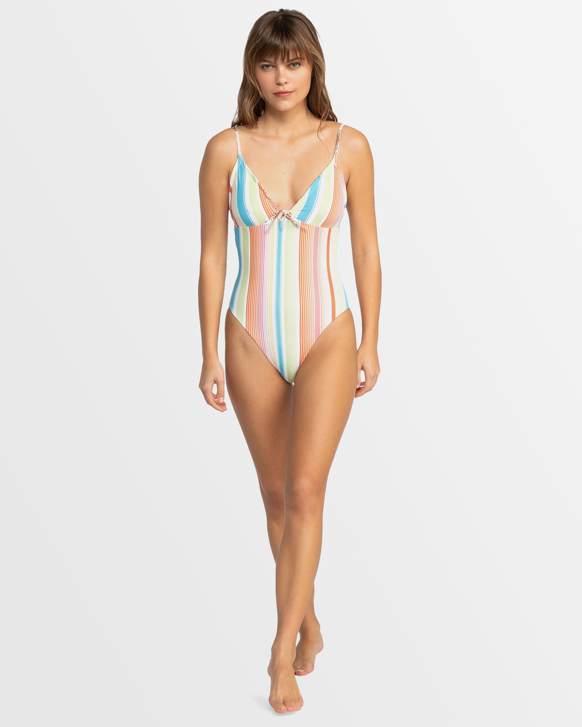 ROXY Womens Playa Paradise Reversible One Piece Swimsuit