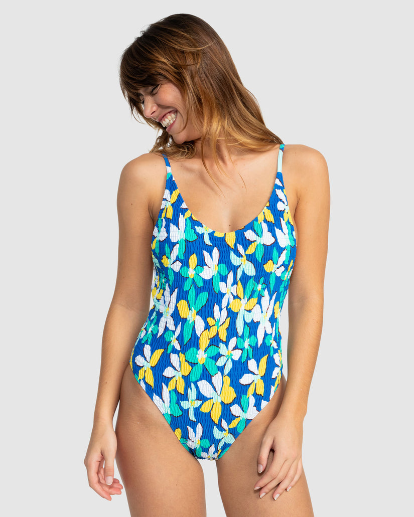 Womens Sunny Days Floral One Piece Swimsuit