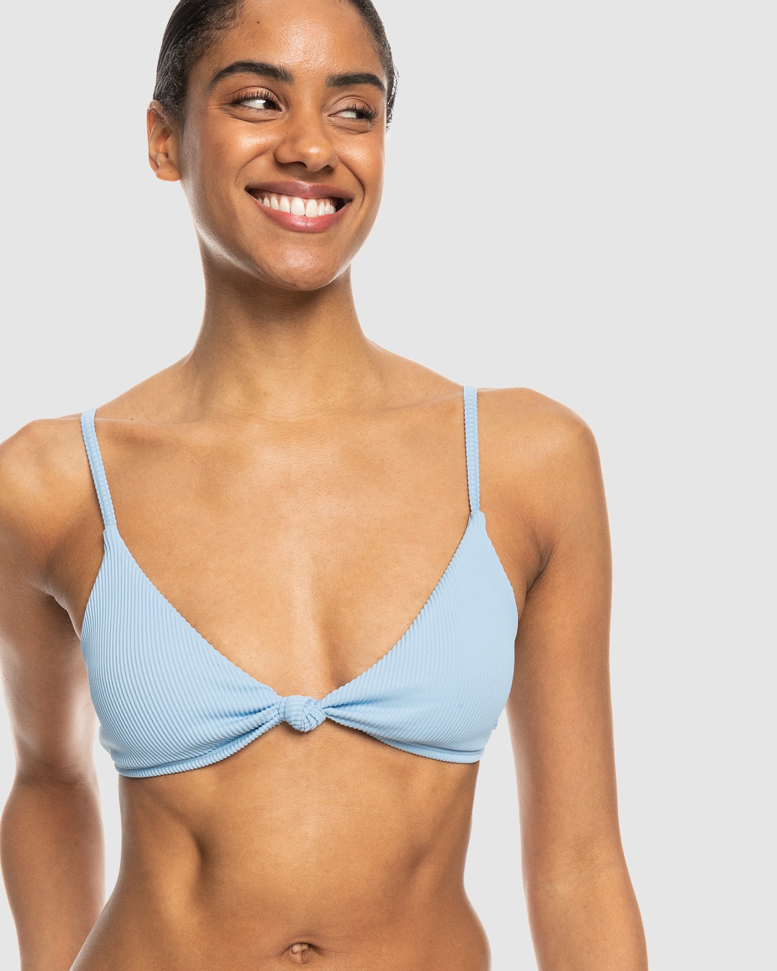 ROXY Womens Roxy Love The Surf Knot Bikini Top