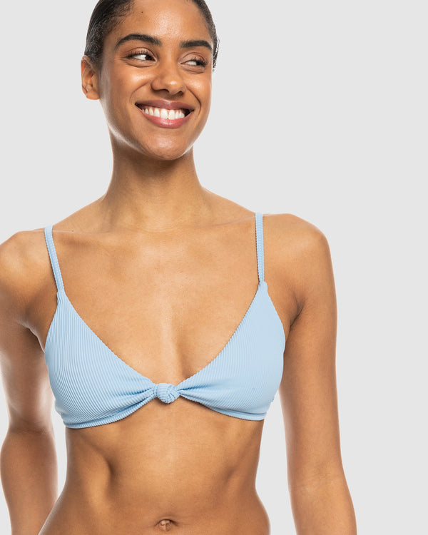 Womens Roxy Love The Surf Knot Bikini Top