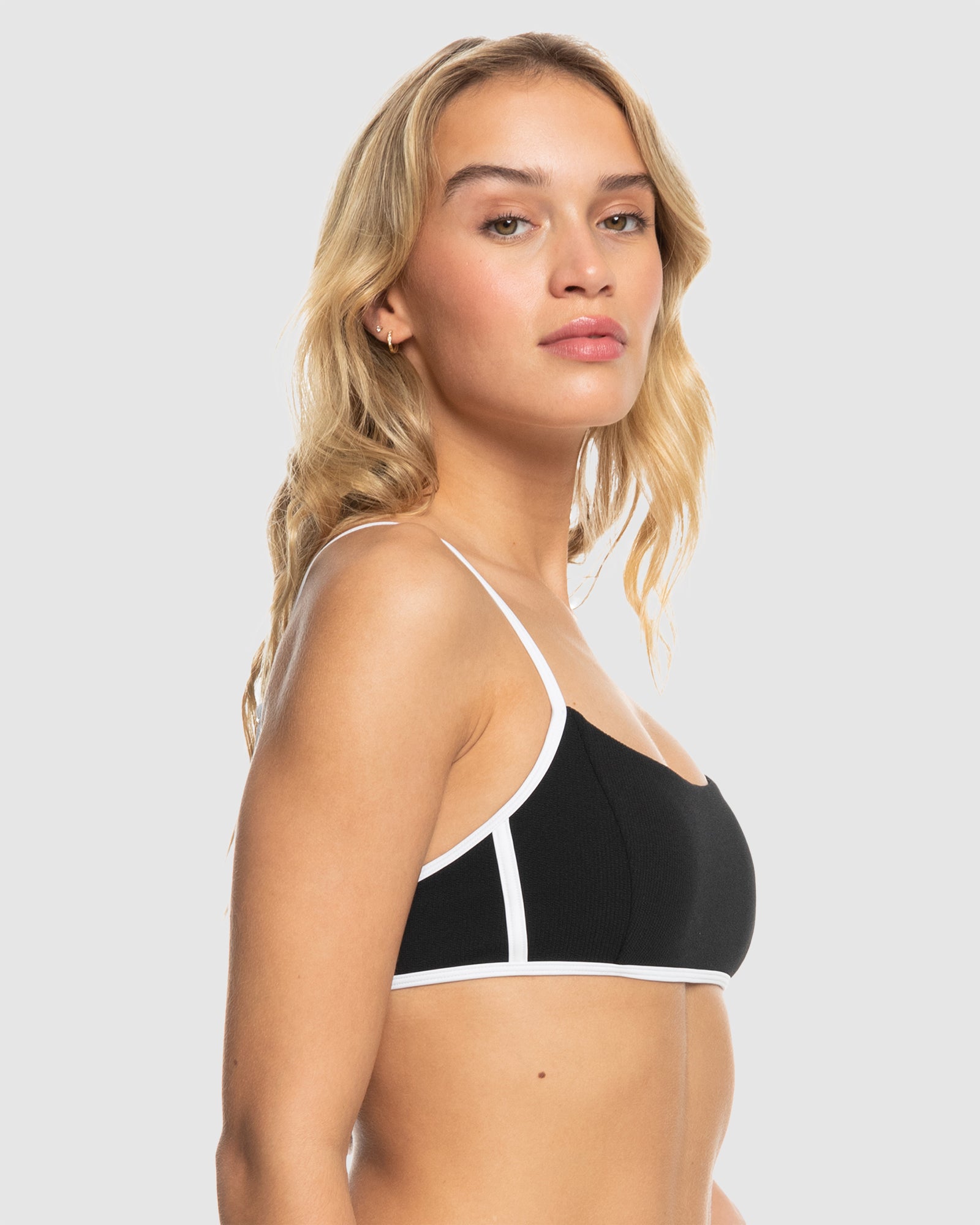 ROXY Womens New Life Bralette Bikini Top