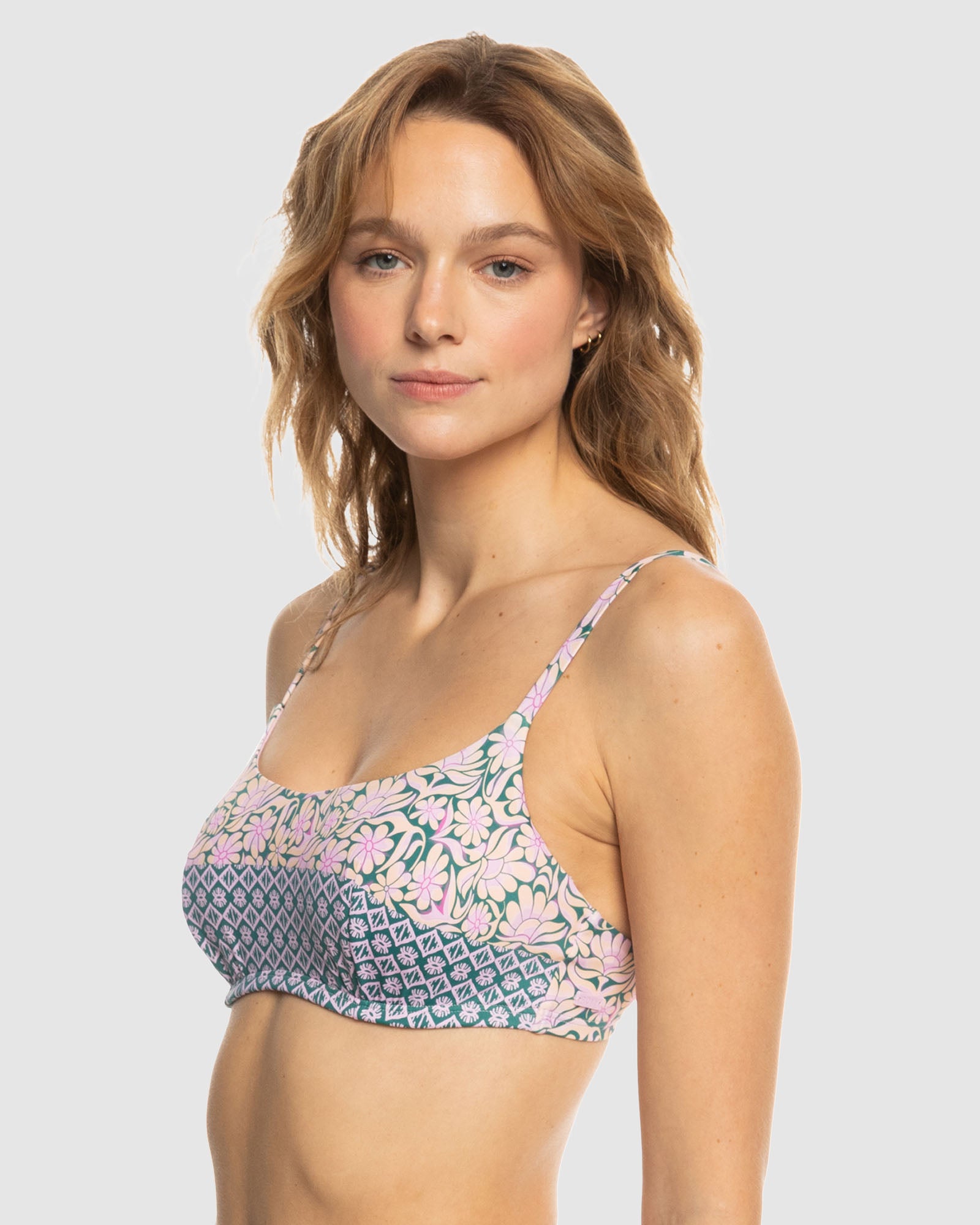 ROXY Womens Free Spirit Dcup Bikini Top