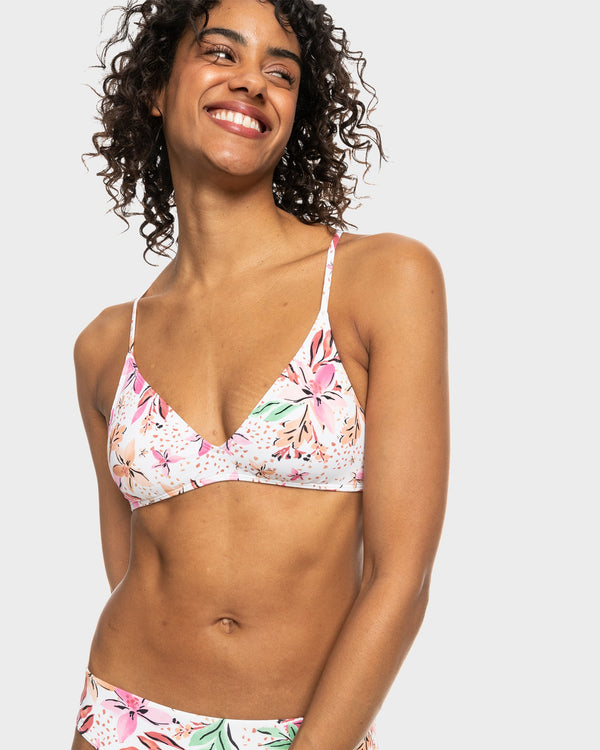 Womens Printed Beach Classics Bra Bikini Top