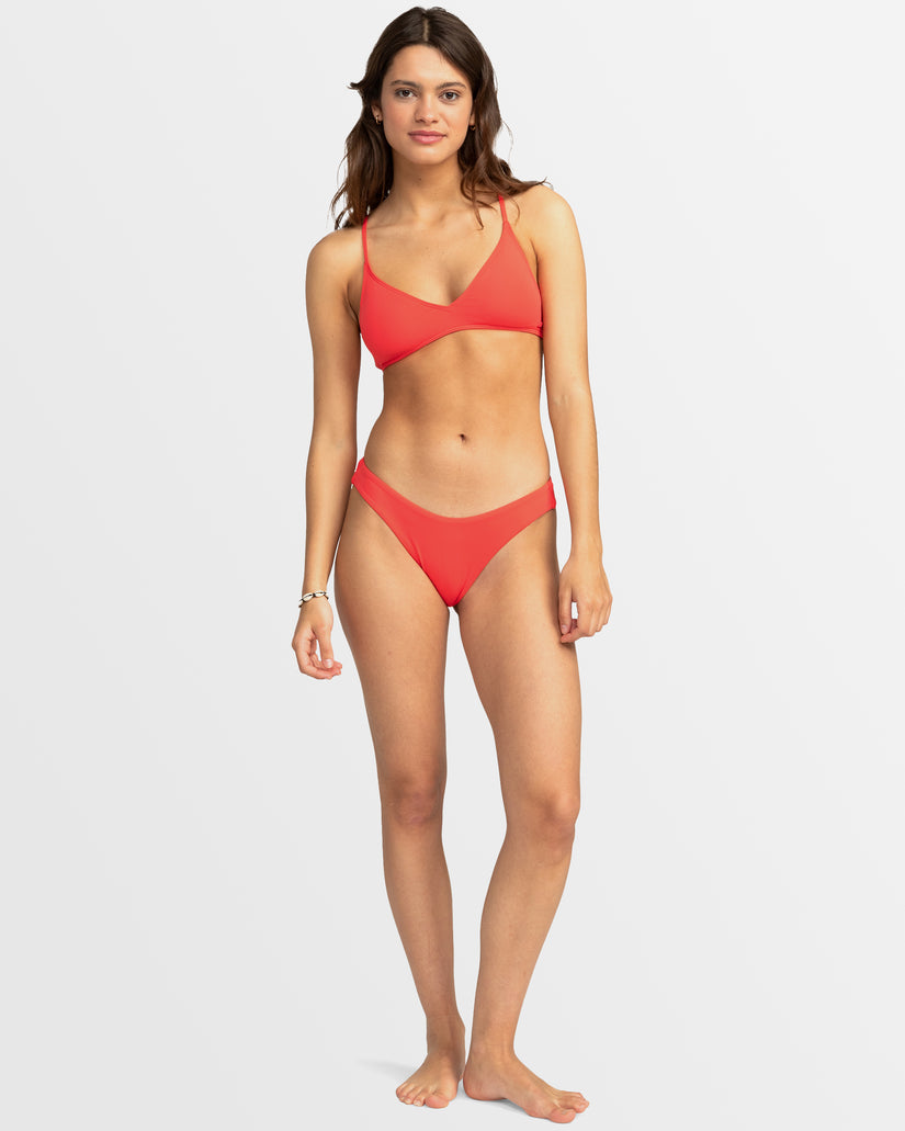 Womens Beach Classics High Leg Bikini Bottom