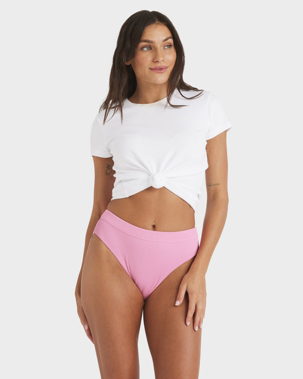 Womens Rib Roxy Love The Shorey Bikini Bottom