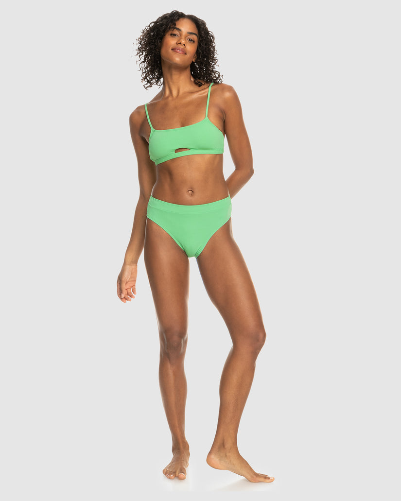 Womens Color Jam Moderate Midwaist Bikini Bottom