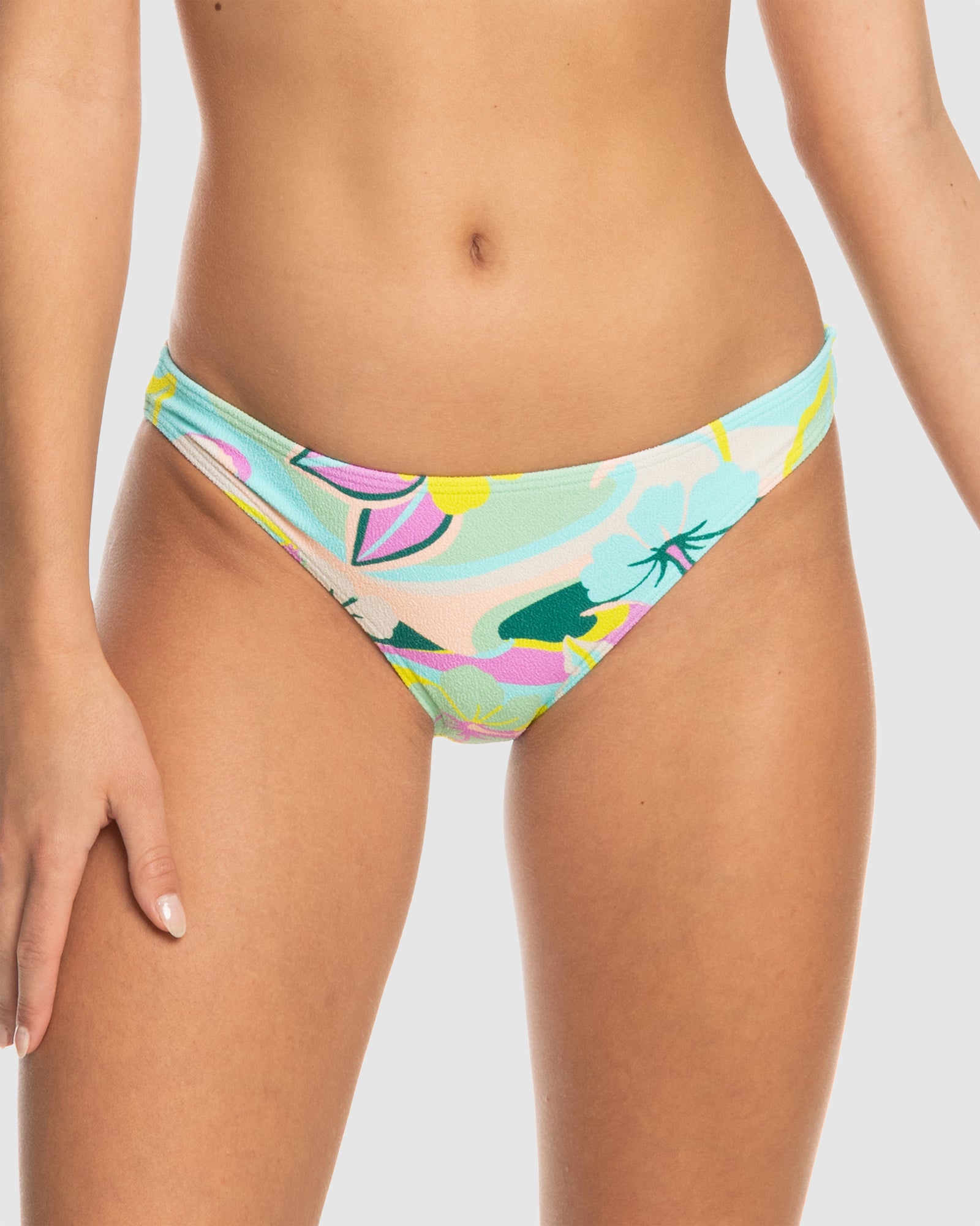 ROXY Womens Rave Wave Moderate Bikini Bottom