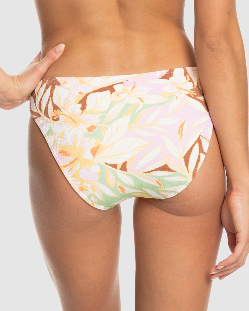 Womens Meadow Flowers Hipster Bikini Bottom