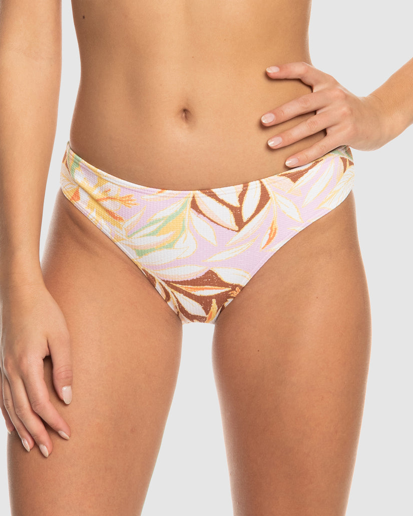 Womens Meadow Flowers Hipster Bikini Bottom