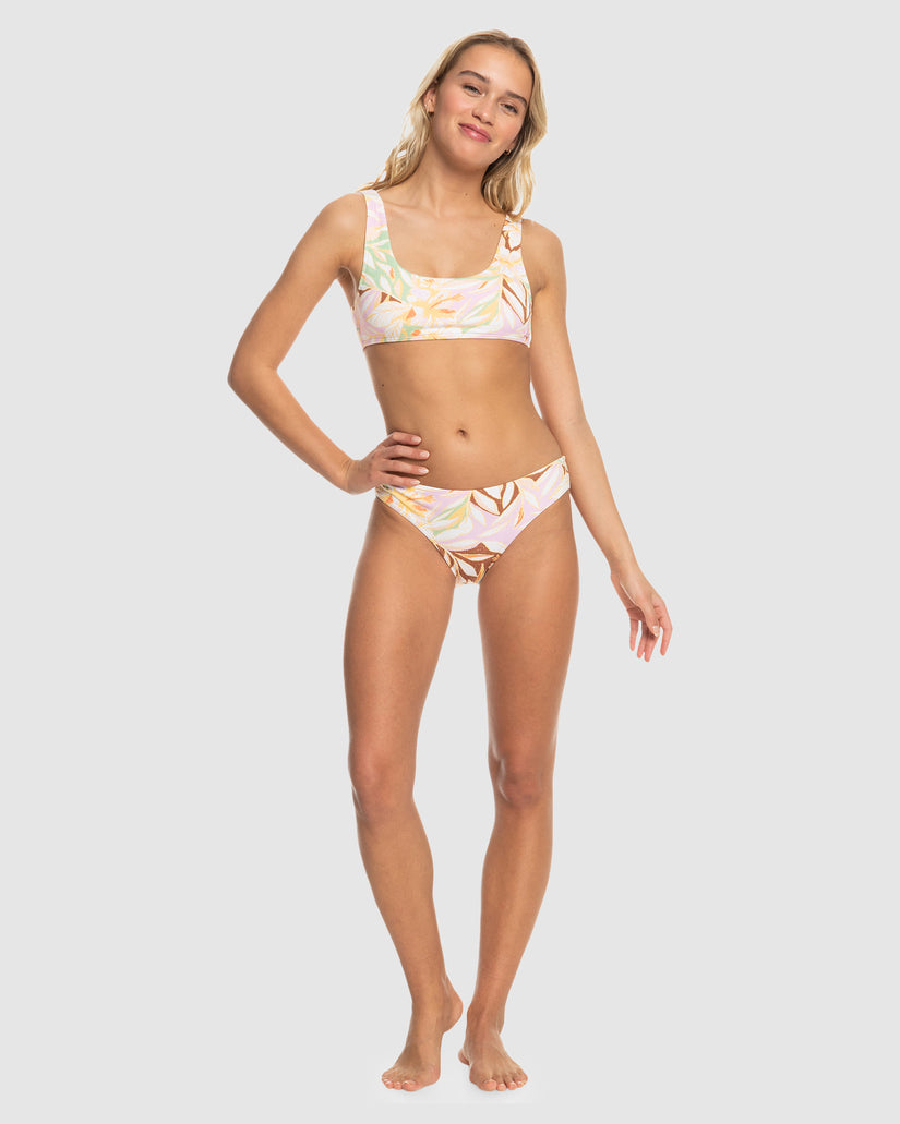 Womens Meadow Flowers Hipster Bikini Bottom