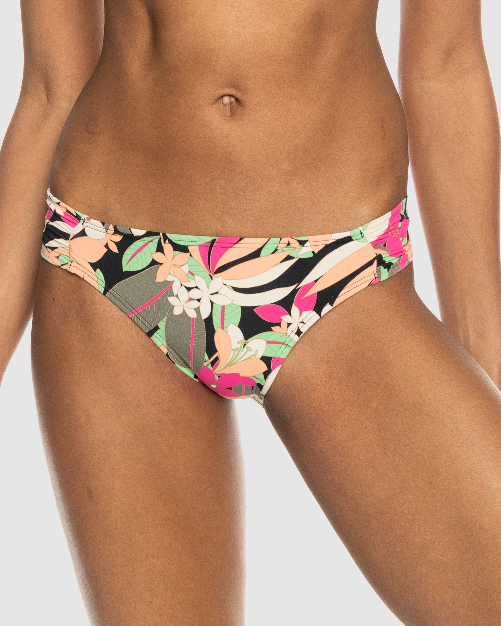 ROXY Womens Printed Beach Classics Moderate Bikini Bottom