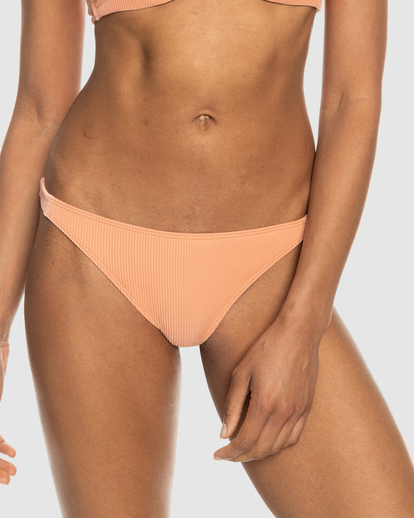 Womens Rib Roxy Love The Goofy Low Waist Bikini Bottom