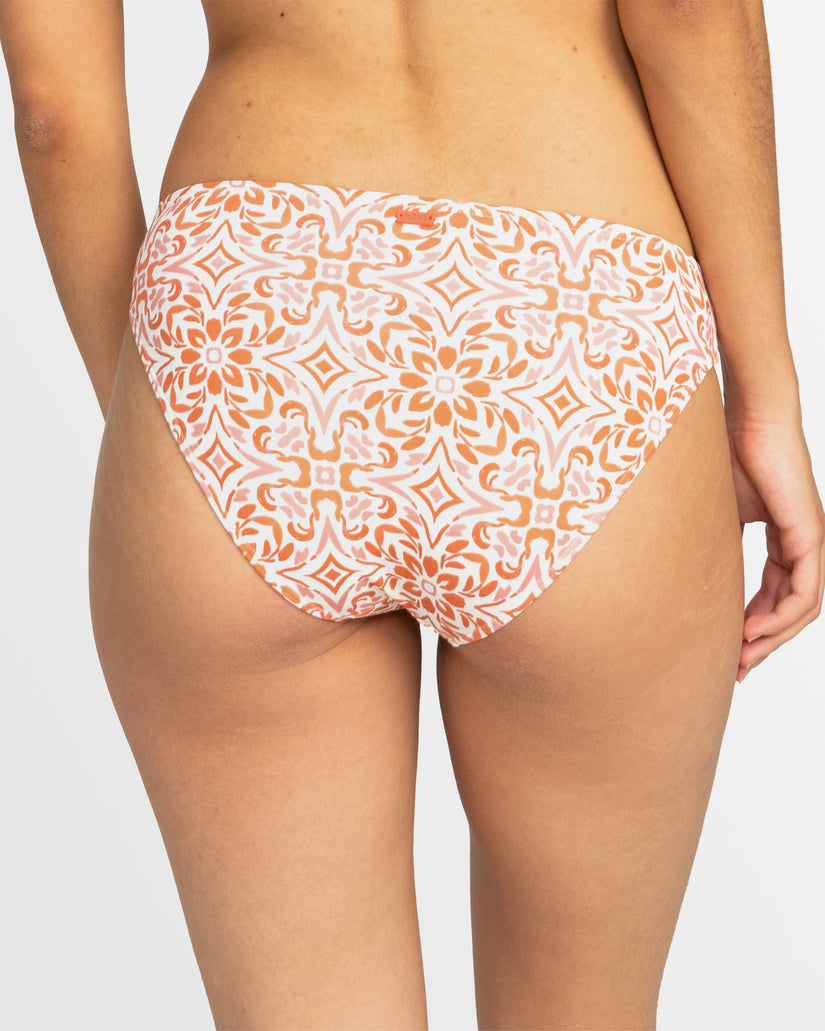 Womens Fresco Tile Low Waist Bikini Bottom