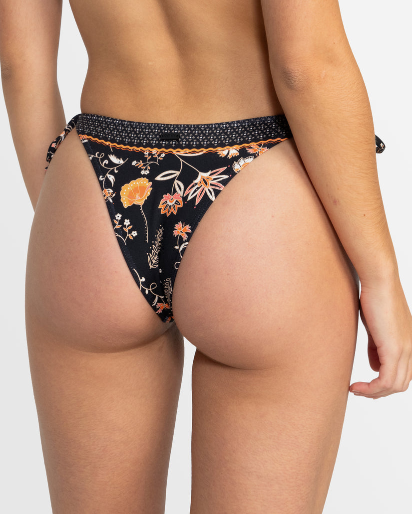 Womens Kerala High Leg Cheeky Bikini Bottom