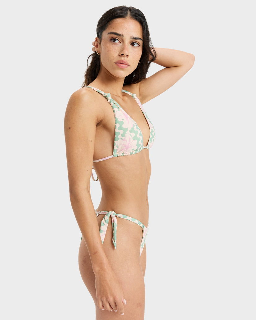 Womens Hibiscus Daze Moderate Bikini Bottom