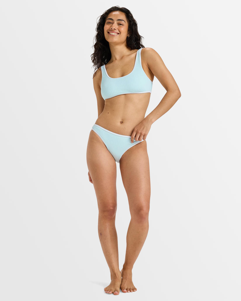 Beloved Rib Moderate Midw Hl Bikini Bottom