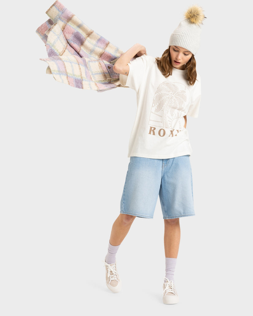 Womens Sunny Oversized Soft T-Shirt