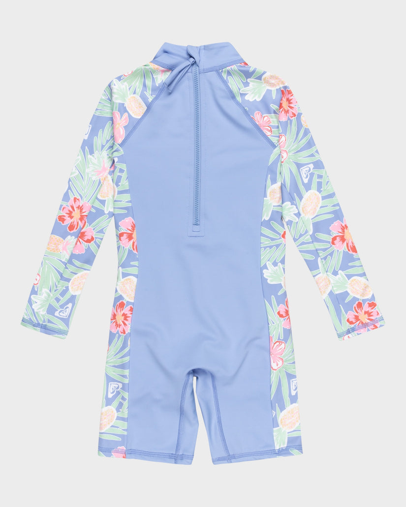 Girls 8-16 Tropical Story Springsuit