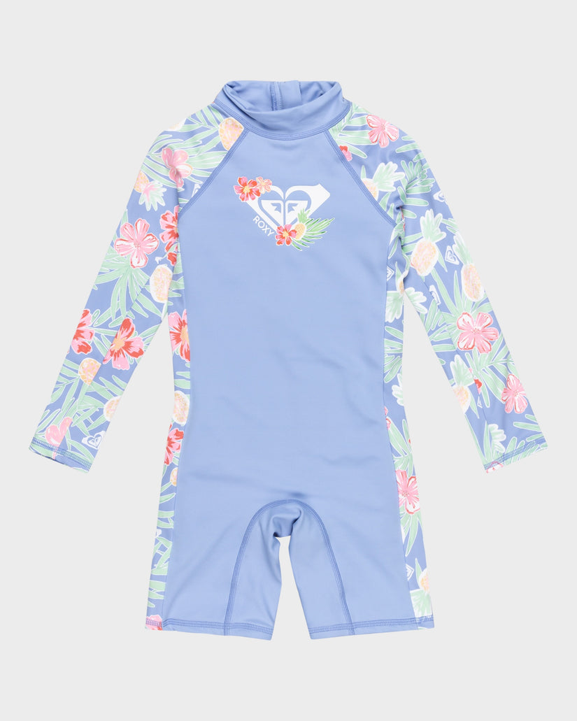 Girls 8-16 Tropical Story Springsuit