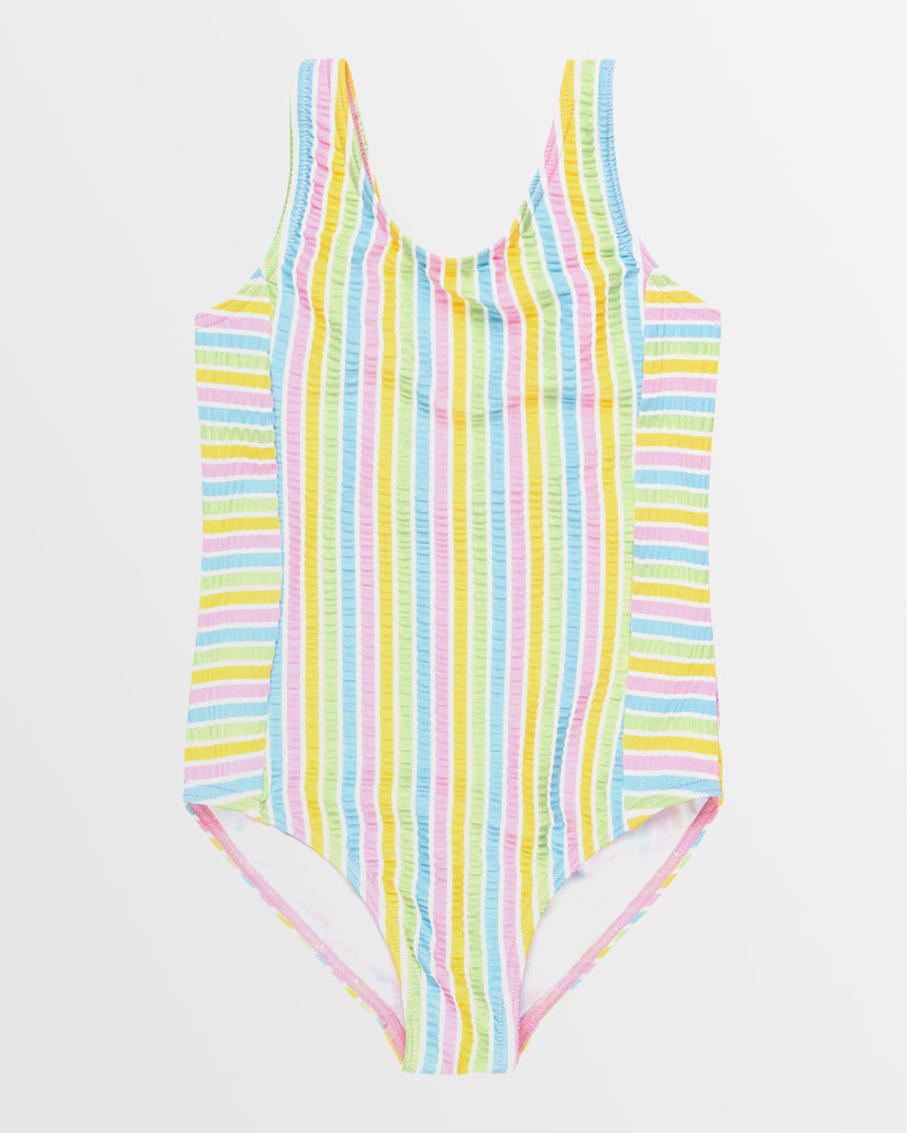 Girls 2-7 Mirage Stripe One Piece Swimsuit