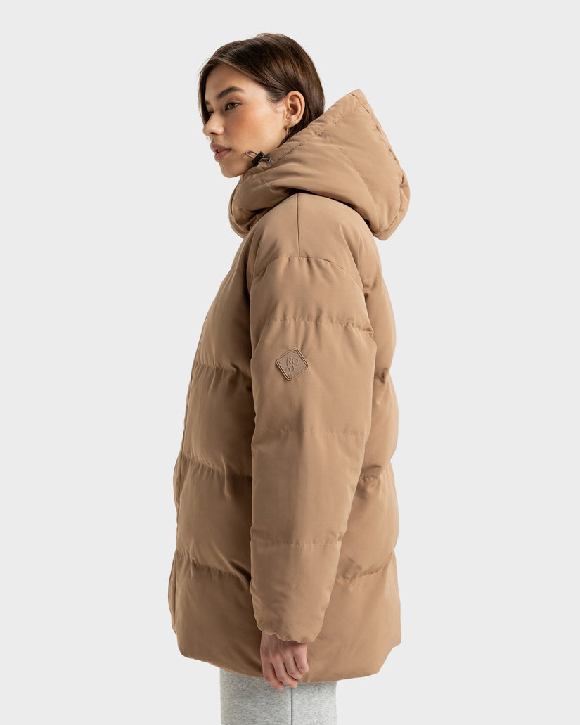 Womens Ocean Ways Puffer Jacket