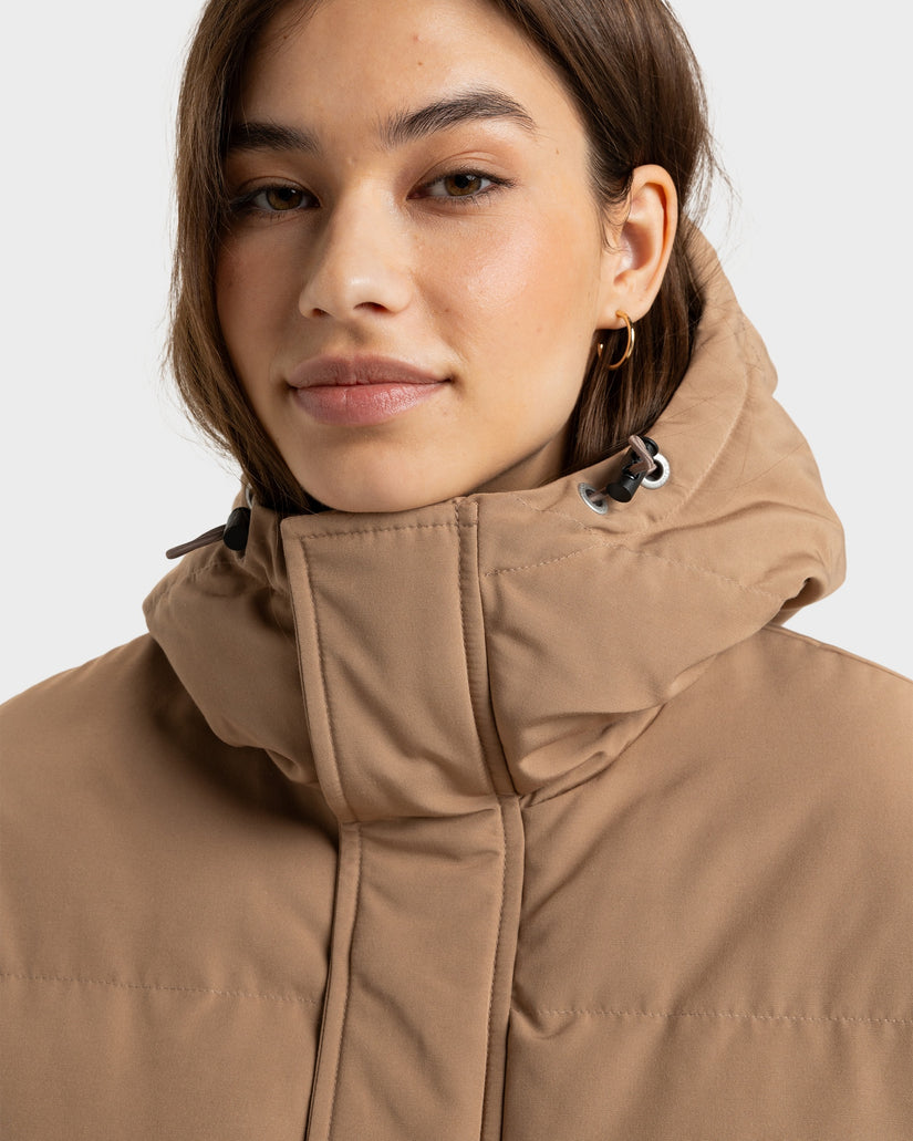 Womens Ocean Ways Puffer Jacket