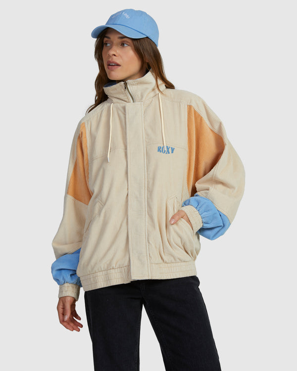 Womens Strike A Cord Pop Over Jacket