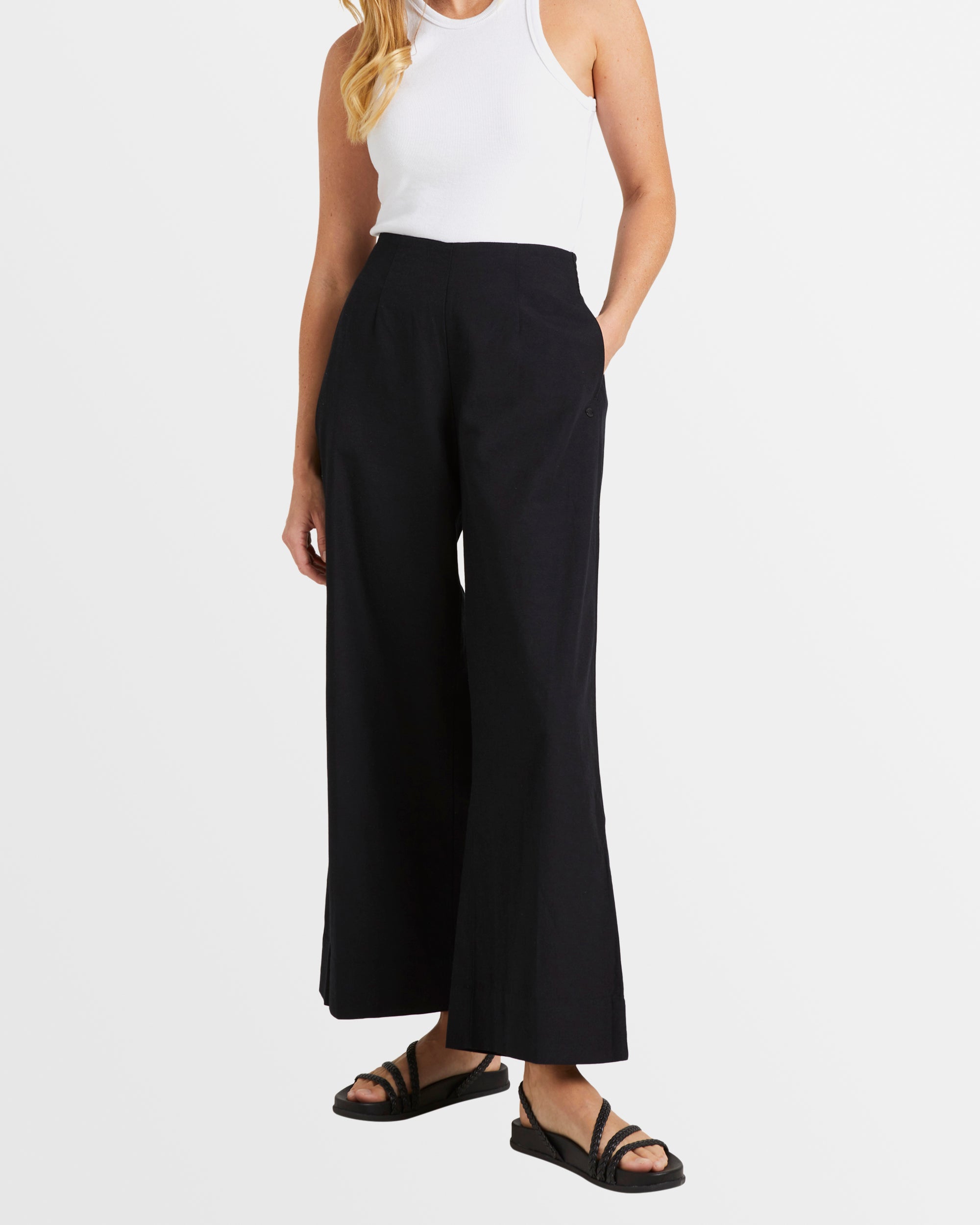 ROXY Womens Santorini Palazzo Pants