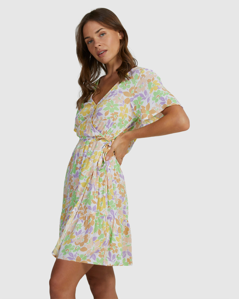 Womens Sun And Sand Mini Dress