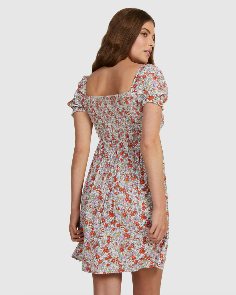 Womens Hello Petal Mini Dress