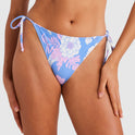 Womens Hollow Trees Tie-Side Bikini Bottoms